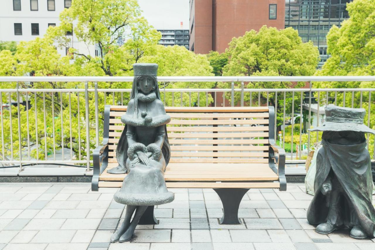 Quintessa Hotel Kokura Comic & Books Kitakyushu Exterior foto